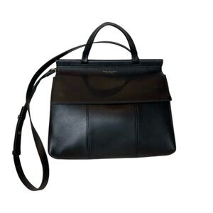 Tory Burch Leather Handle Bag - Black Handle Bags, Handbag
